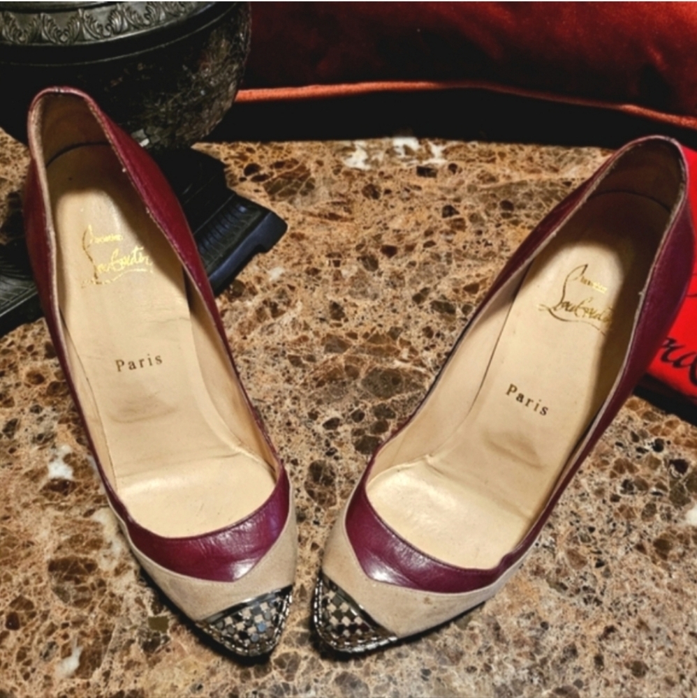 🔥AUTHENTIC Christian Louboutin Maggie stilettos